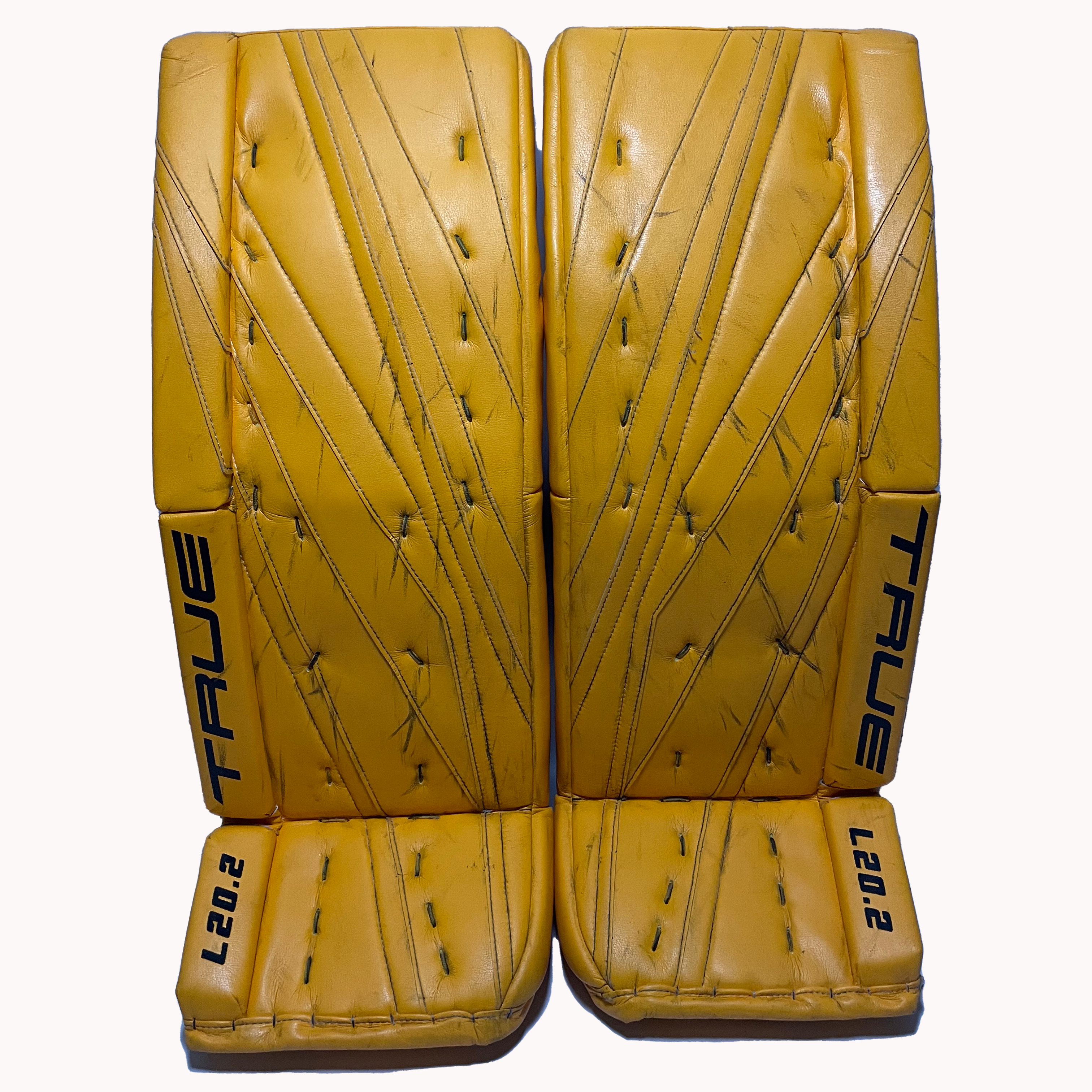 True L20.2 - Ensemble de gardien de but complet Pro Stock d'occasion (jaune)